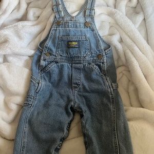 Vintage Light Wash 12 month Overalls SOFT-WORN